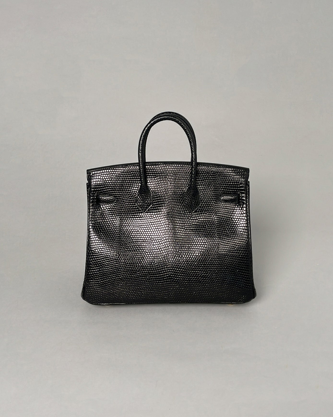 Birkin 25 Black Lizard
