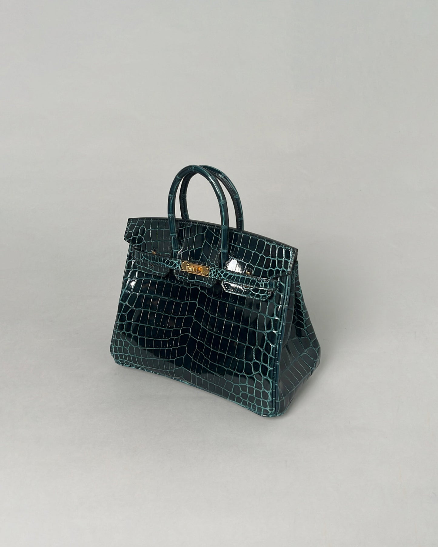 Birkin 25 Vert Cypres Niloticus