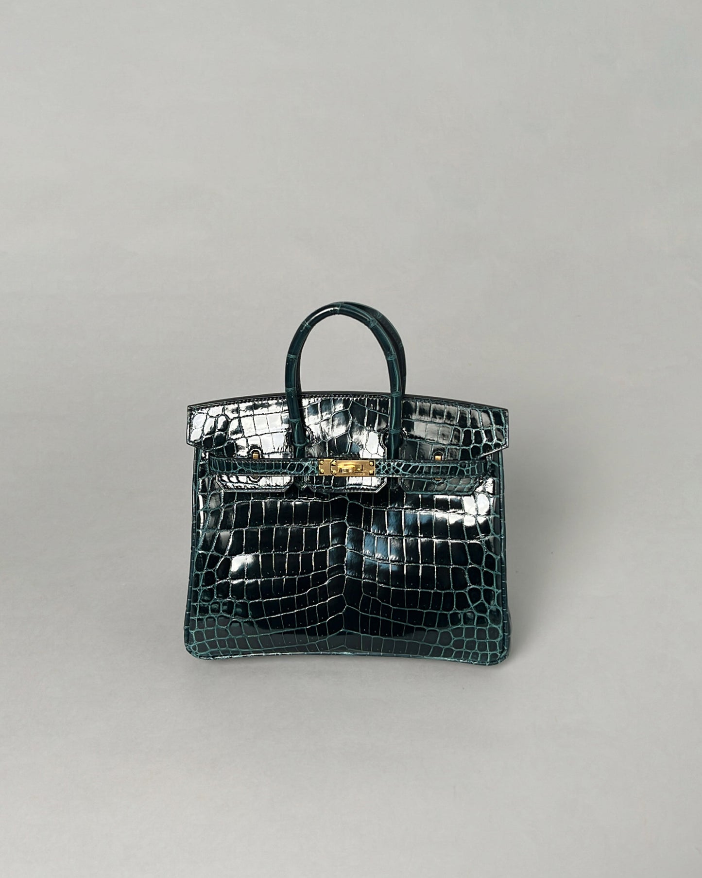 Birkin 25 Vert Cypres Niloticus