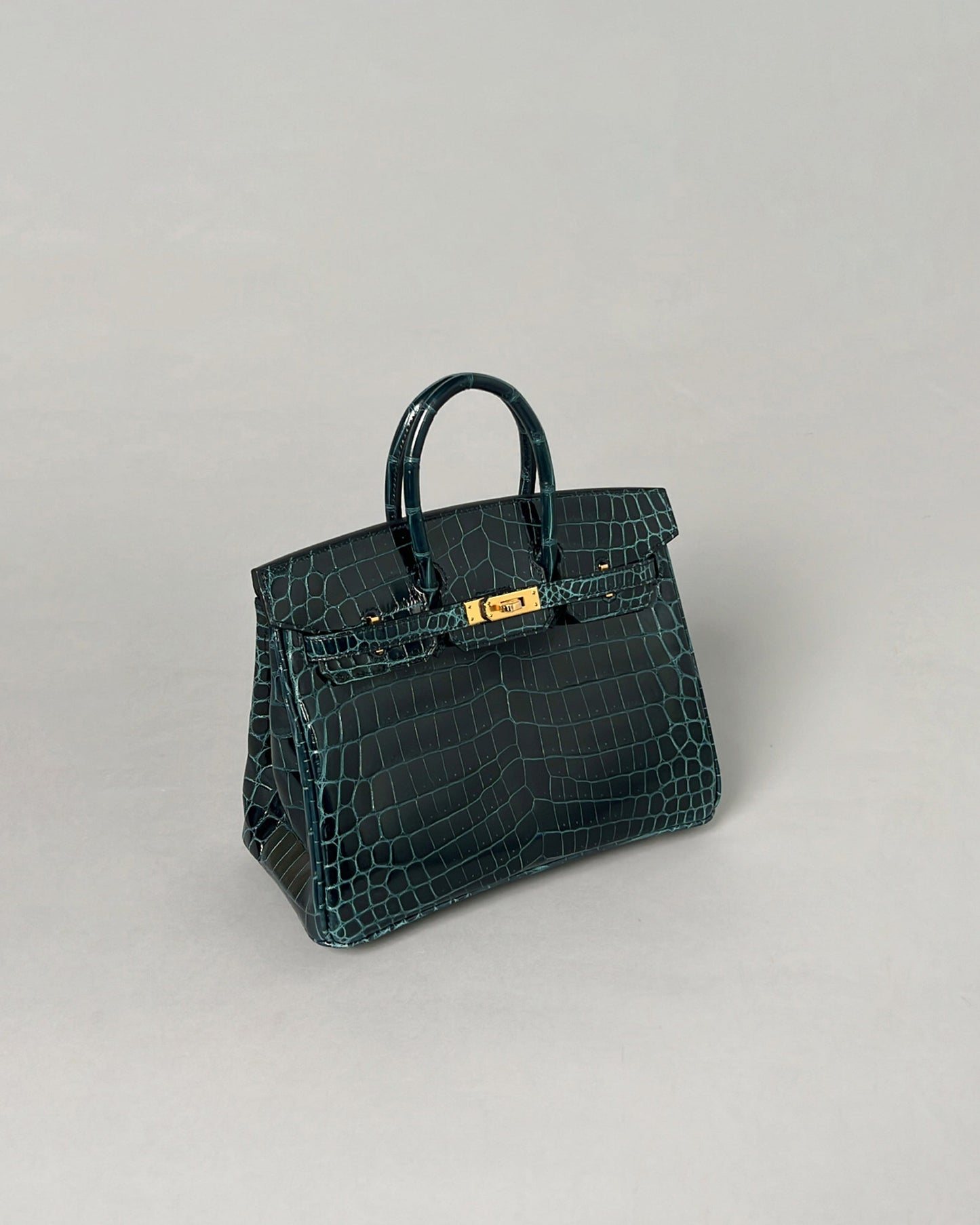 Birkin 25 Vert Cypres Niloticus