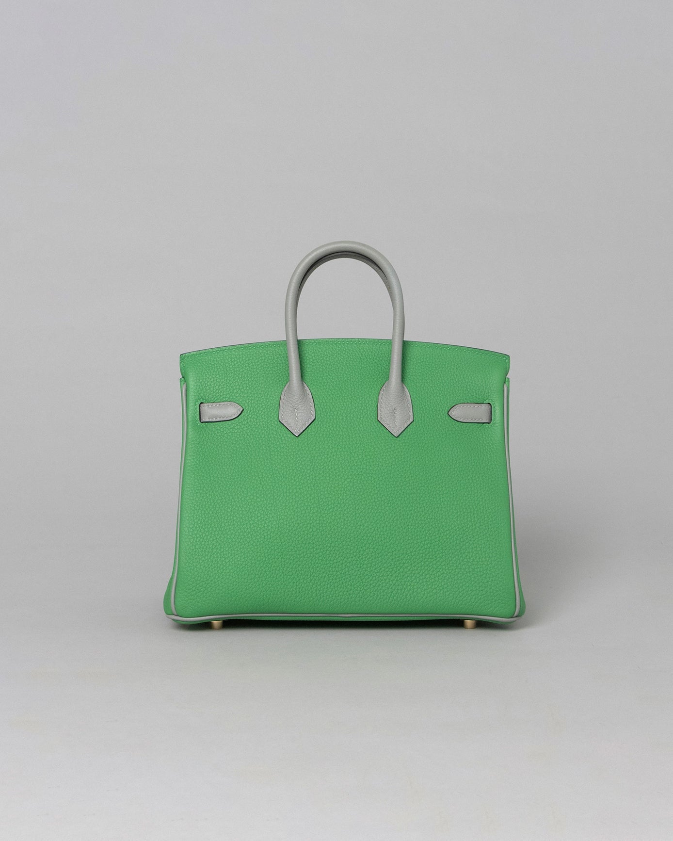 Birkin 25 HSS Green Bamboo / Gris Asphalt