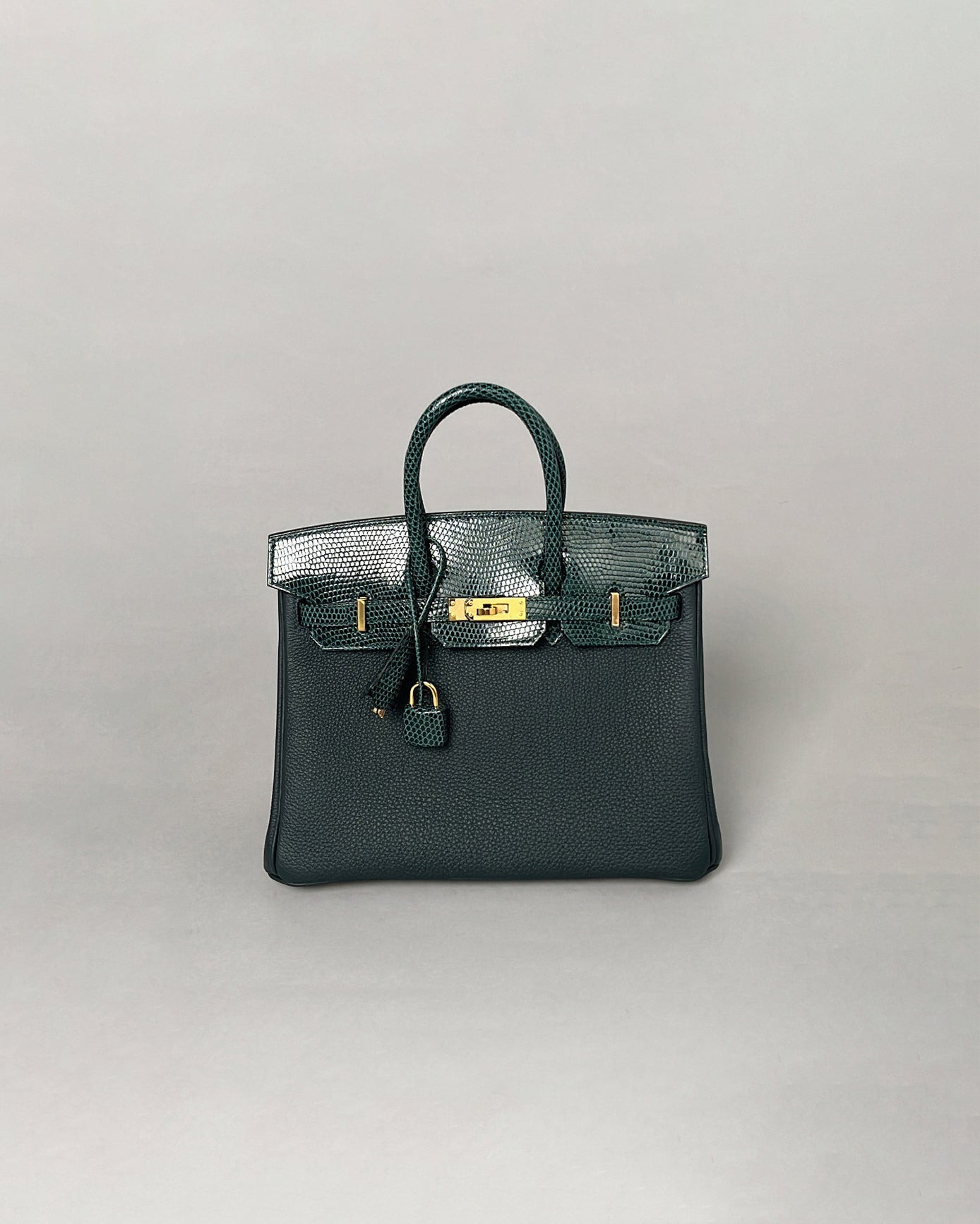 Birkin 25 Touch Vert Rousseau / Vert Cypres – HPF- A paradise for collectors