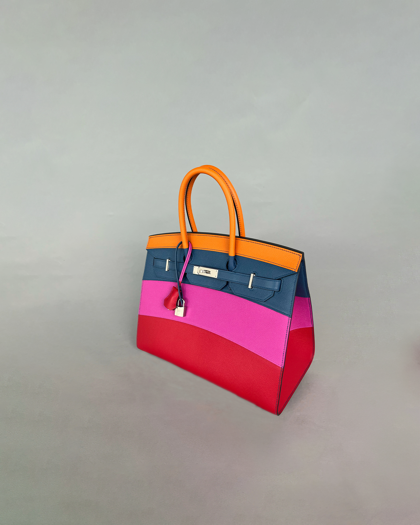 Birkin 35 Rainbow Rouge