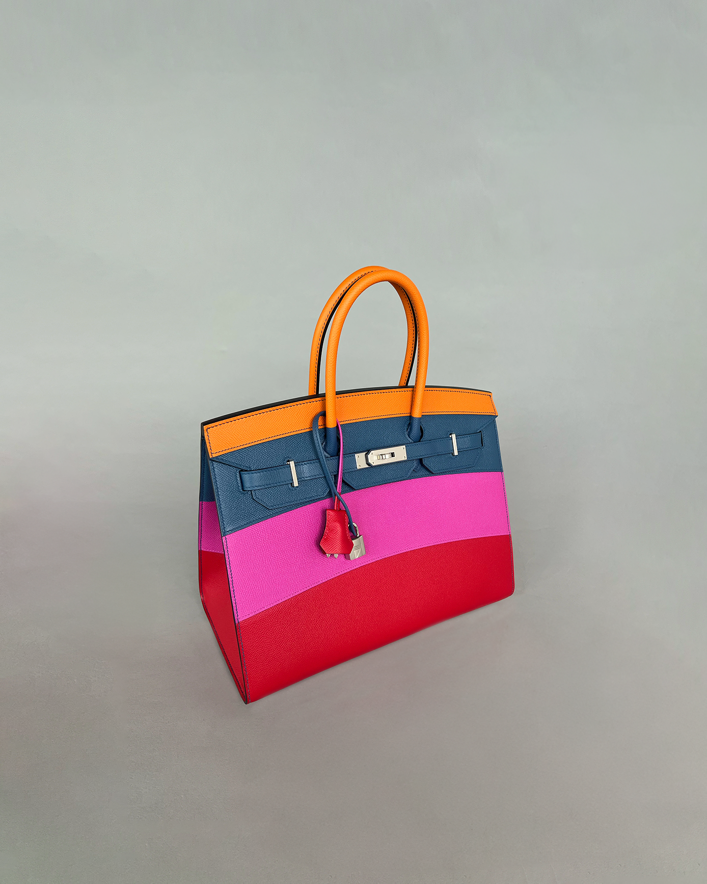 Birkin 35 Rainbow Rouge