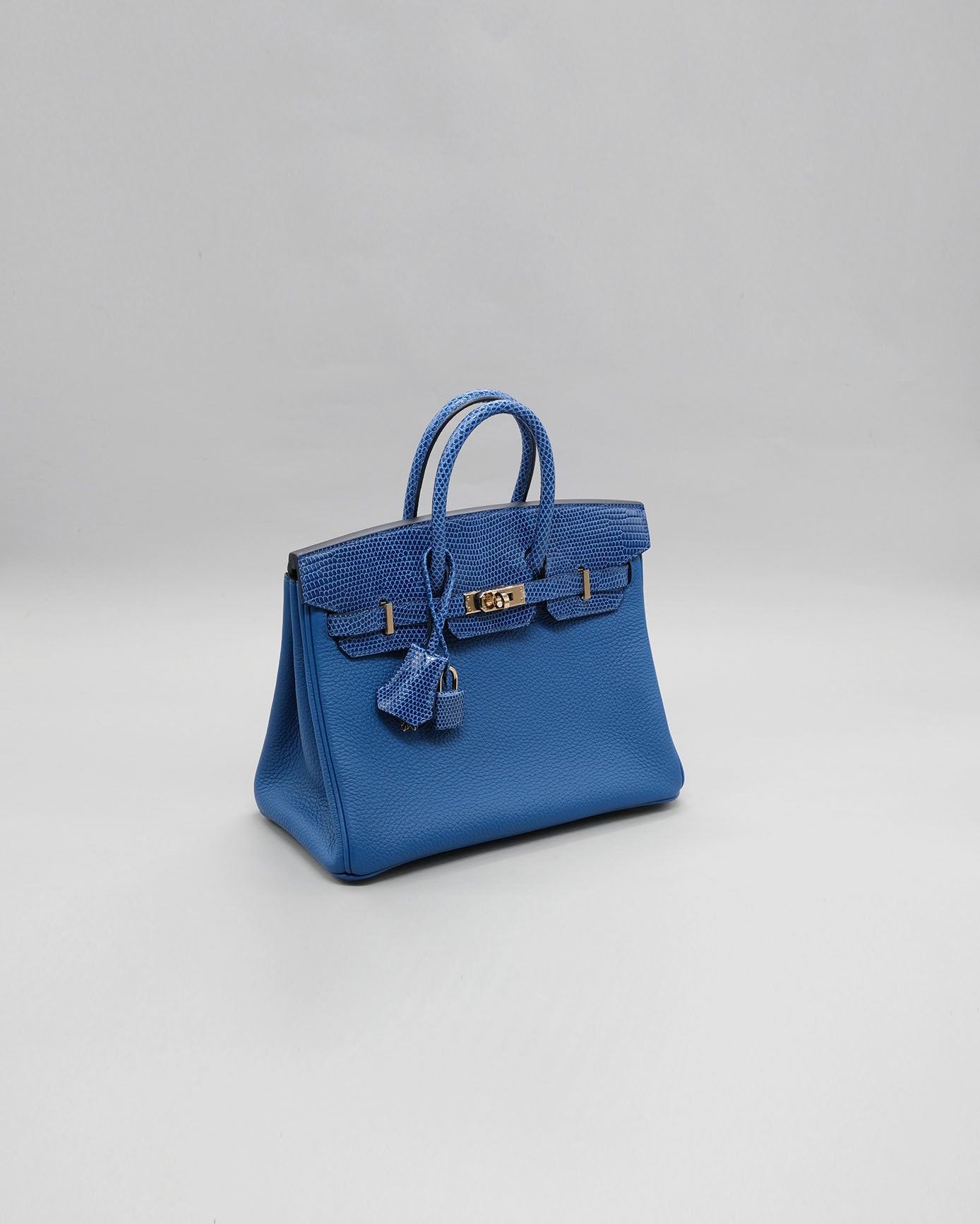 Birkin 25 Touch Blue de France