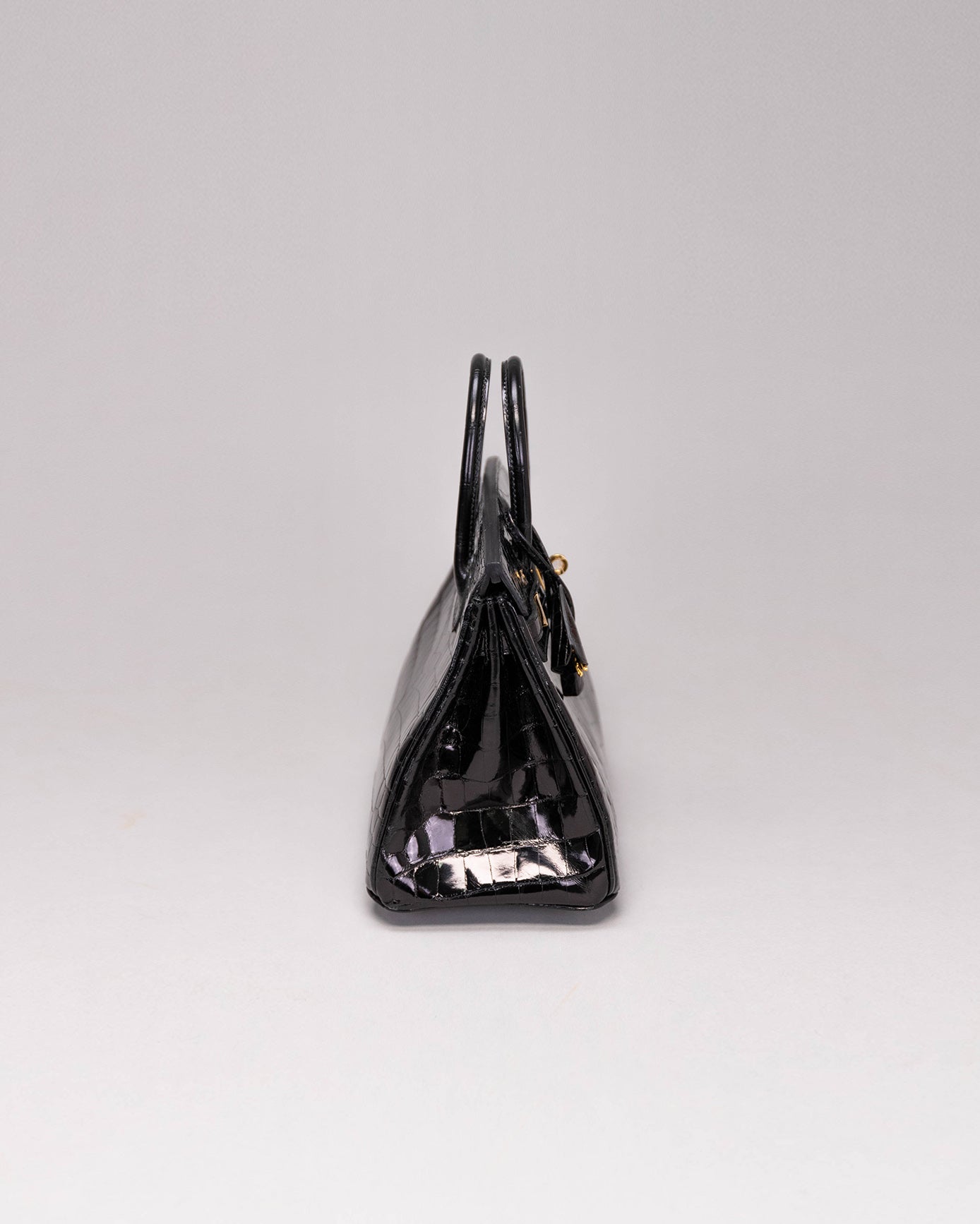 Birkin 25 Black Niloticus