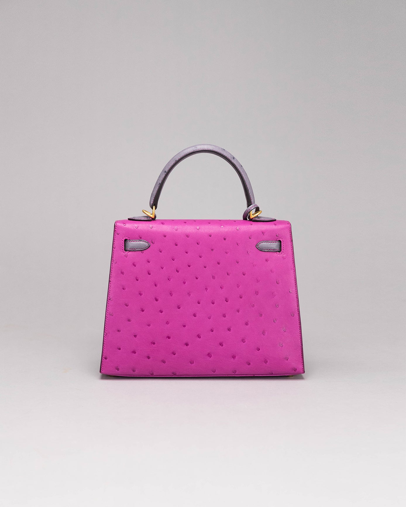 Kelly 25 Rose Pourpre/ Gris Agate