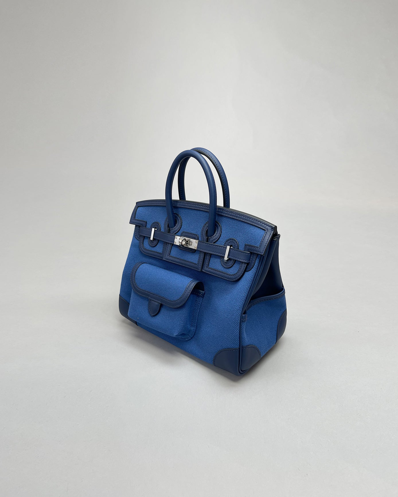 Birkin 25 Cargo Blue Egee/Navy