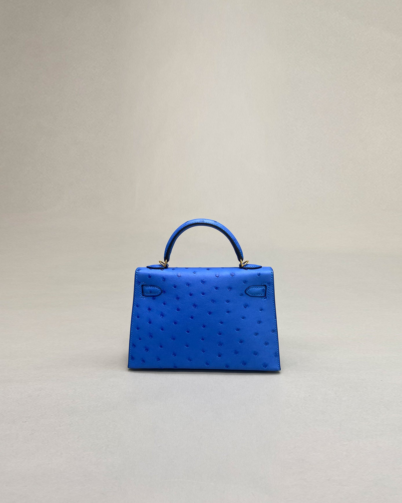 Kelly 20 Blue Hydra Ostrich