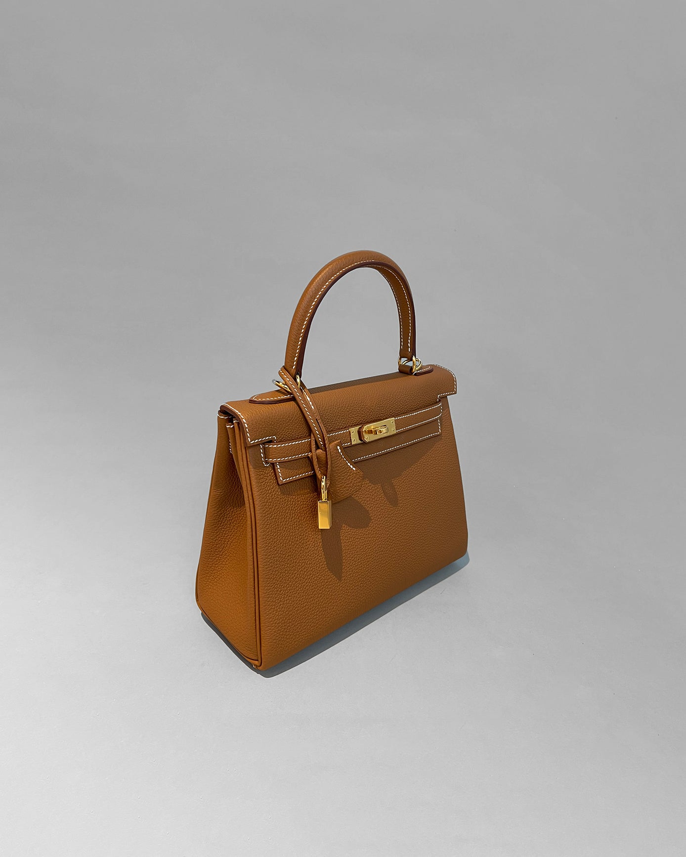 Kelly 25 Gold Togo