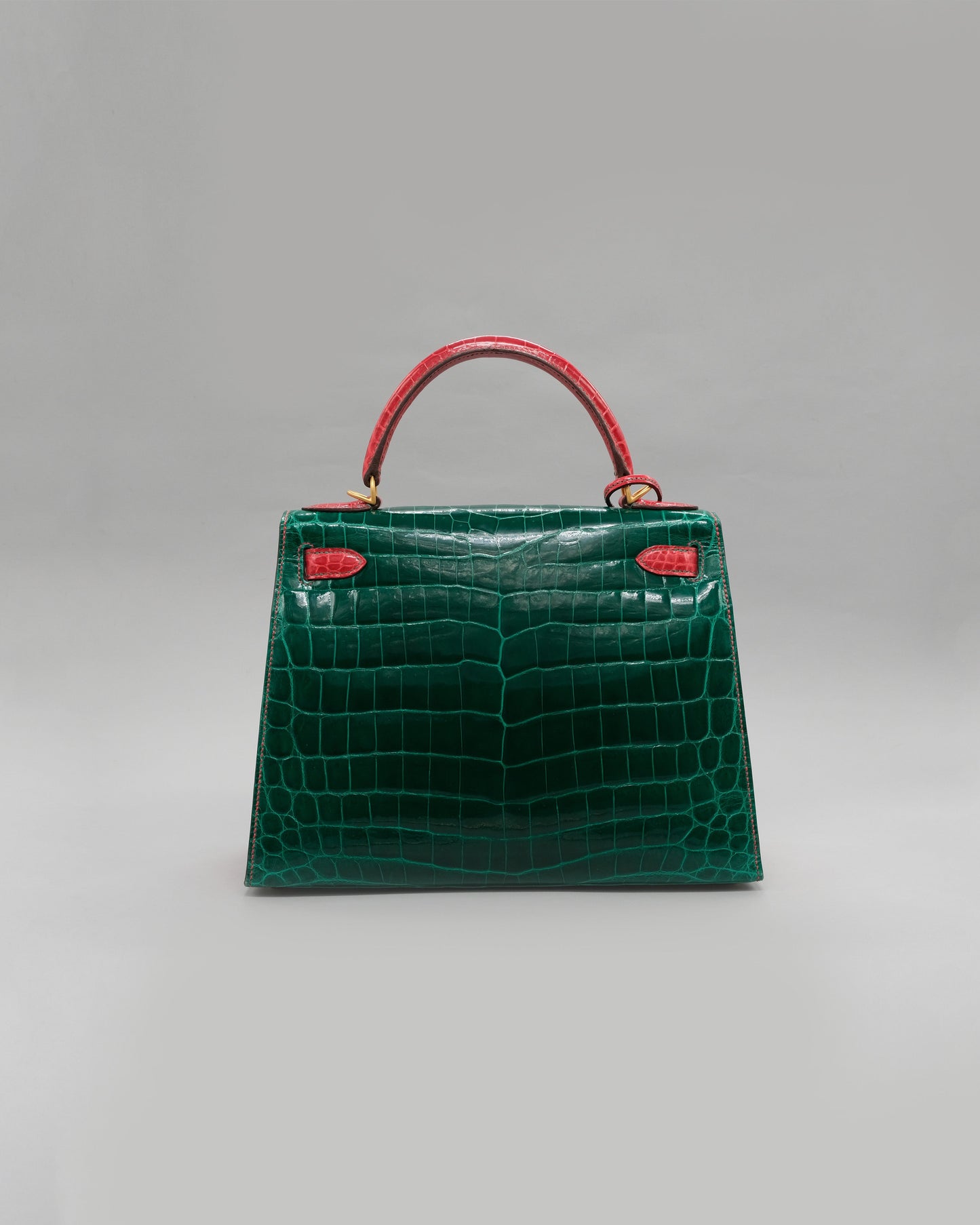 Kelly 28 Emerald / Rouge braise