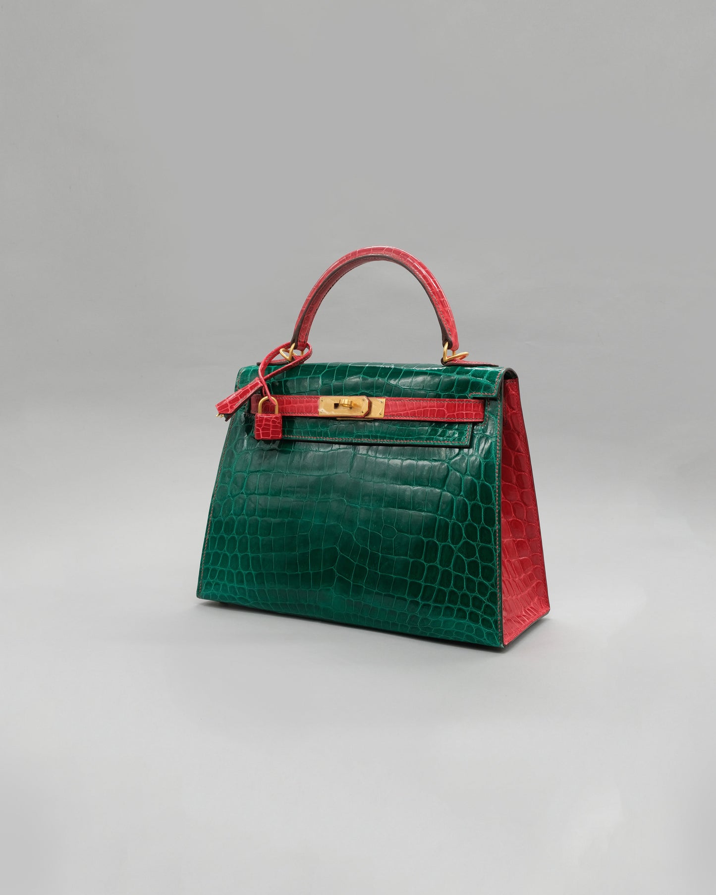 Kelly 28 Emerald / Rouge braise