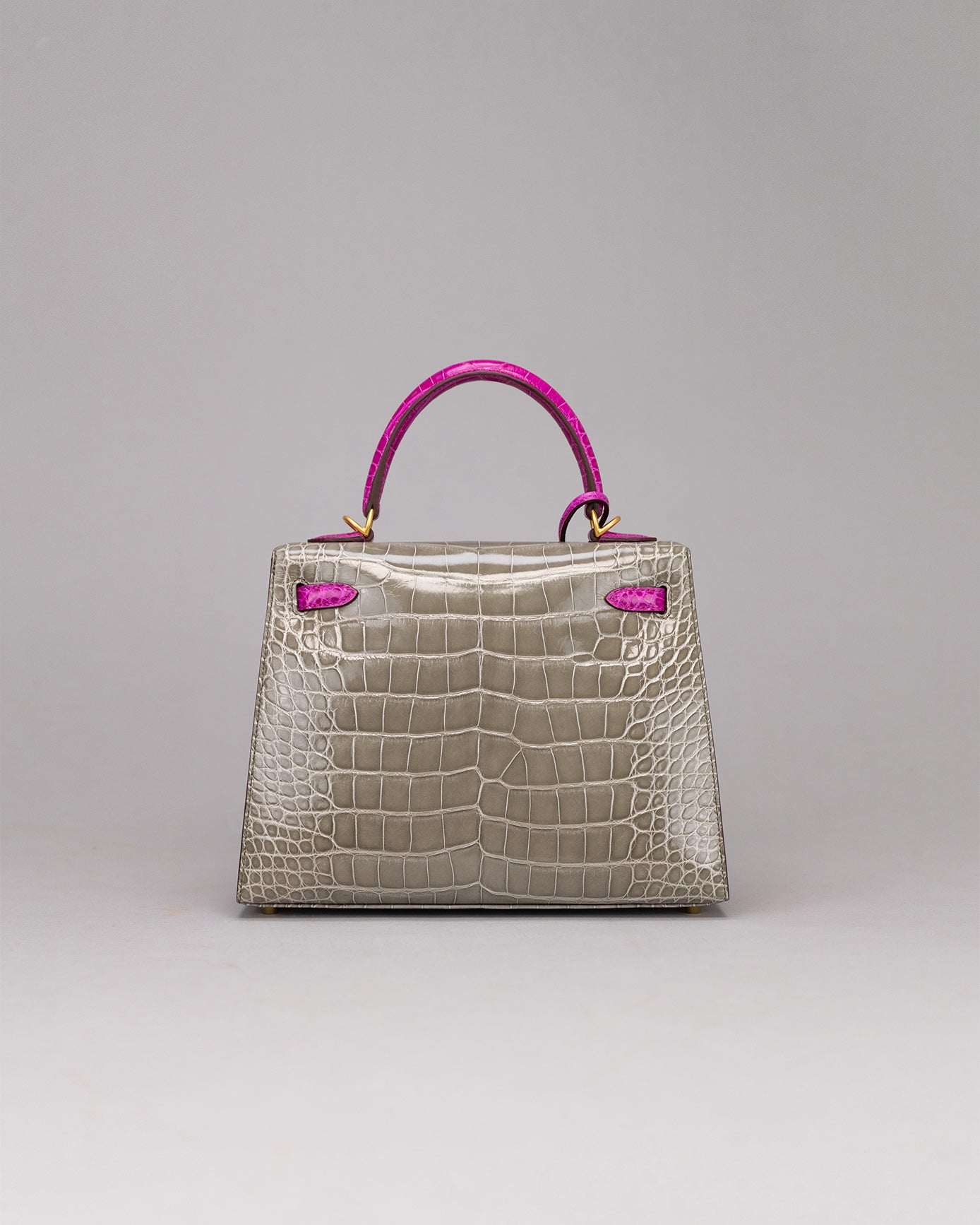 Kelly 25 Gris Tourterelle / Rose Scheherazade