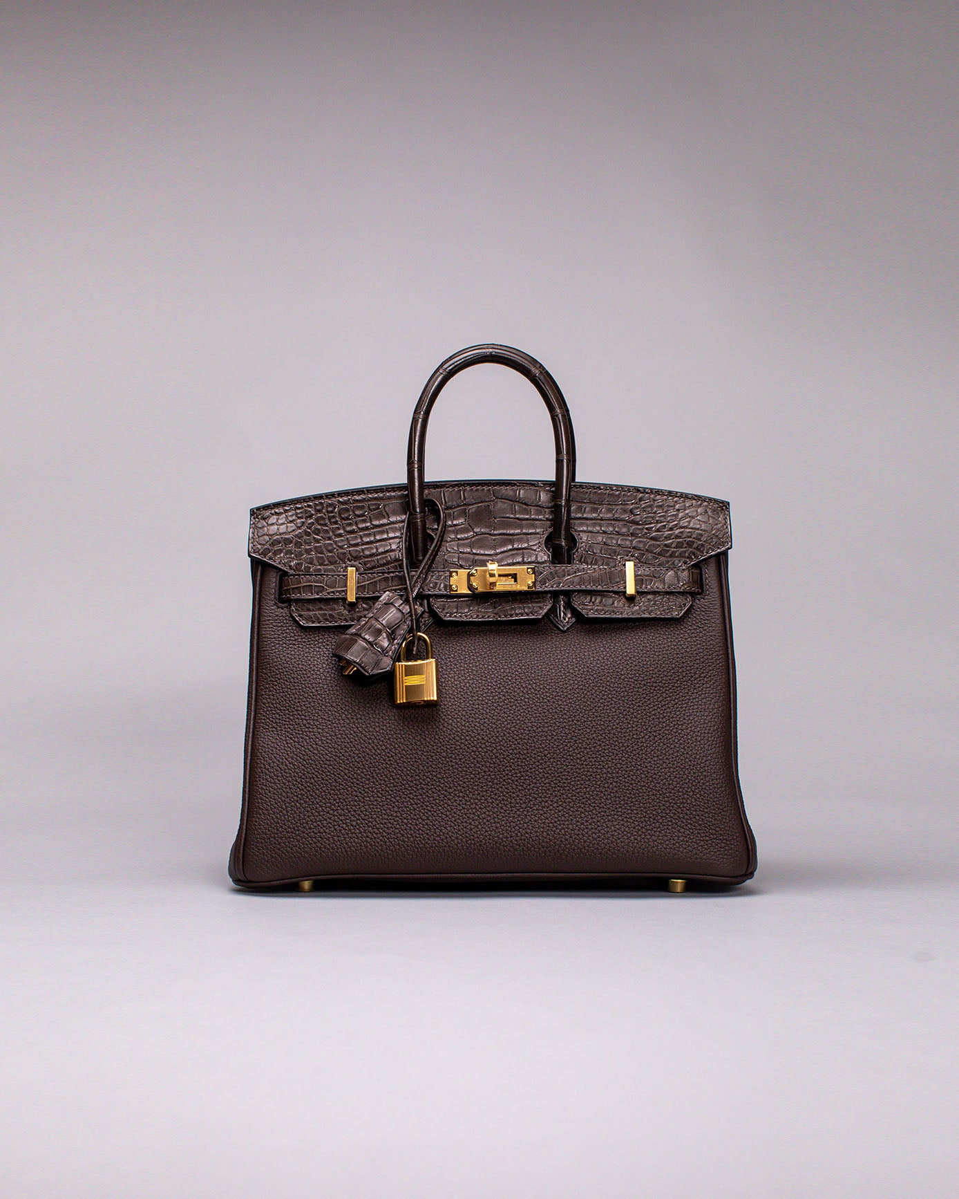 Hermes Birkin 25 Chocolate Togo