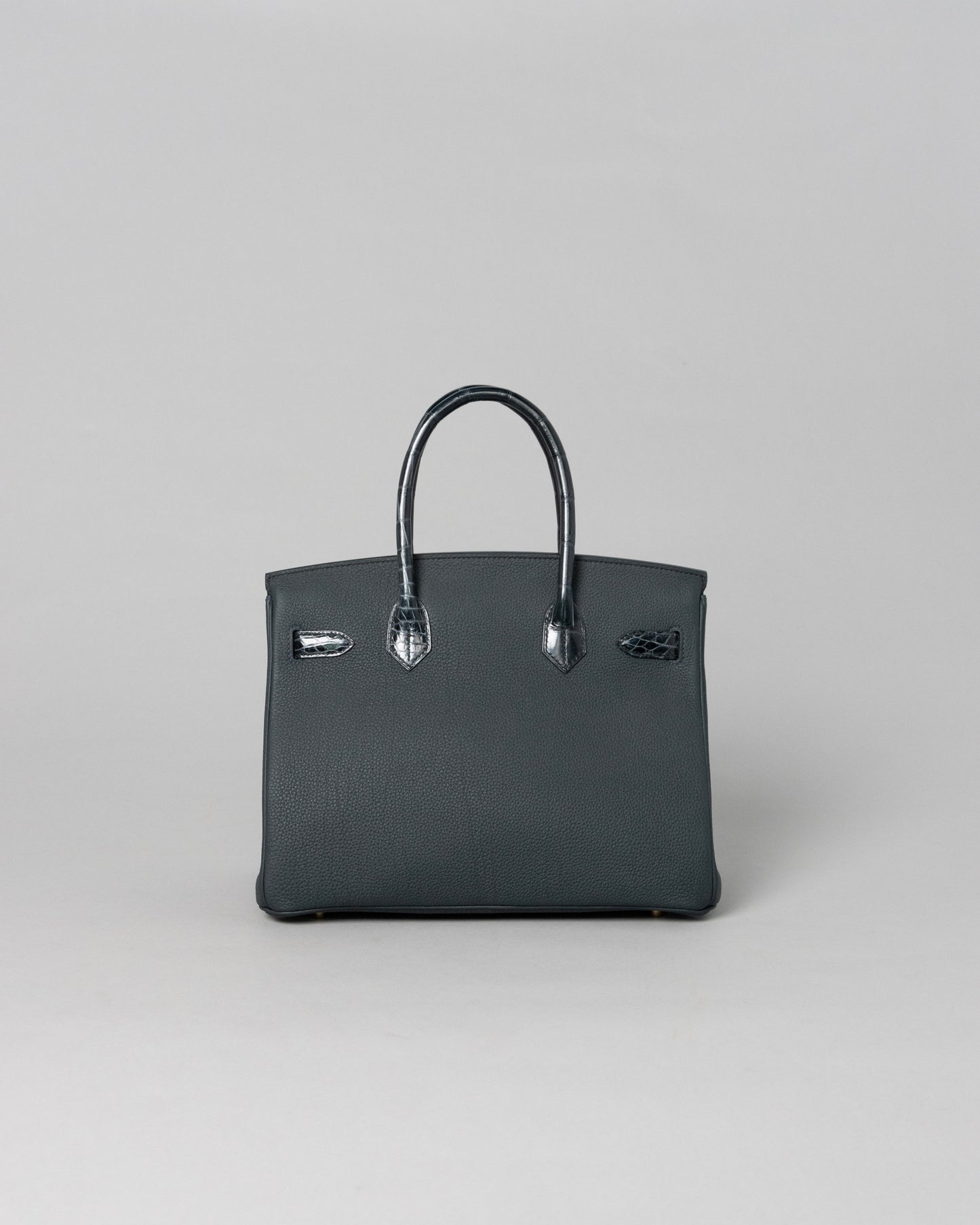 Birkin 30 Touch Vert Cypres