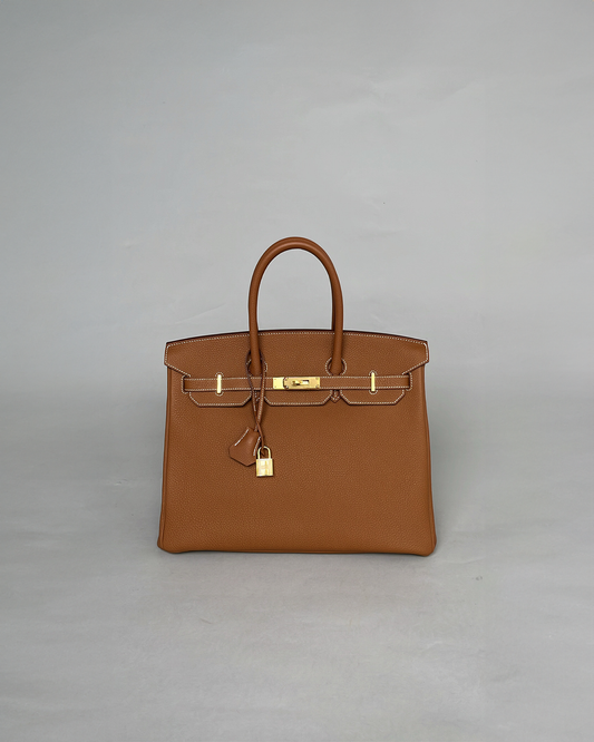 Birkin 35 Gold