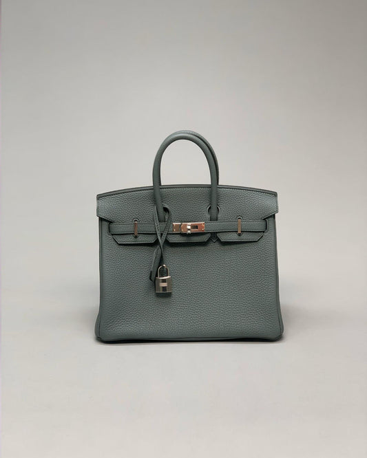 Birkin 25 Vert Amande