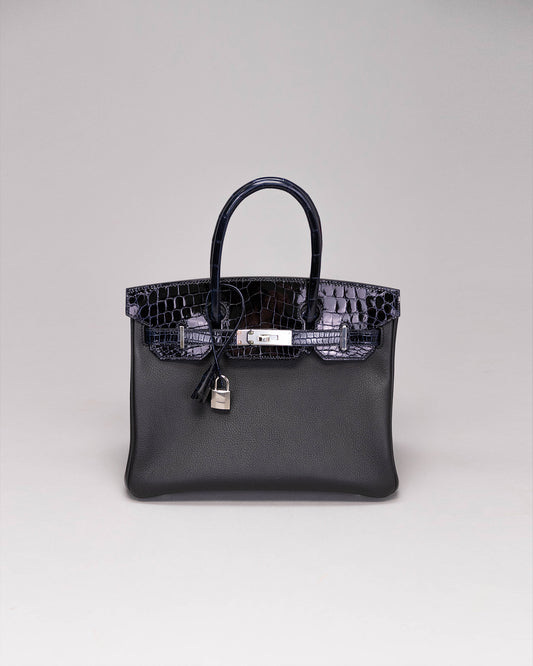 Birkin 30 Touch Indigo