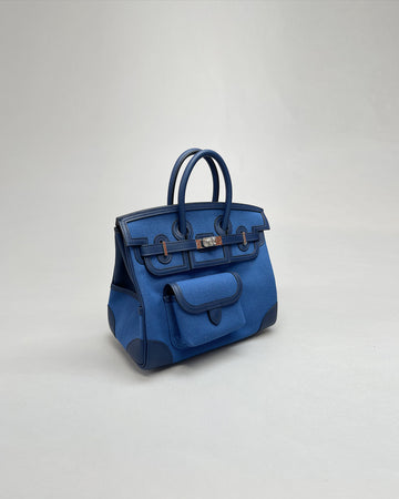Birkin 25 Cargo Blue Egee/Navy
