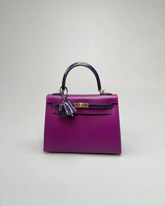 Hermes Kelly II Retourne 28 Veau Swift Anemone