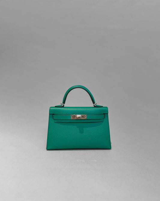 Hermes Kelly Ltd Edition Ghillies Bag In Ostrich Skin – Shush London